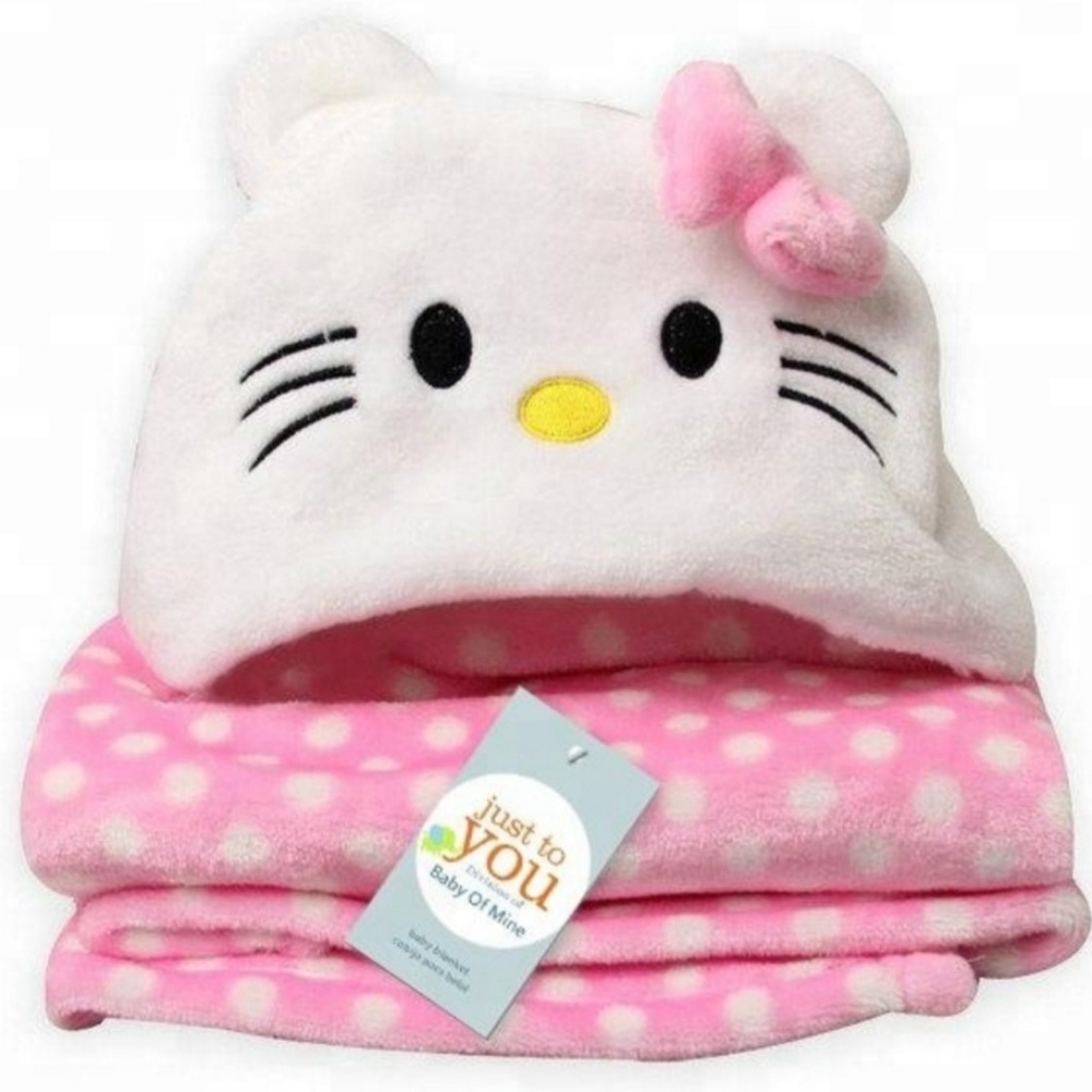 Hello Kitty Hooded Bath Towel/Wrap for toddler